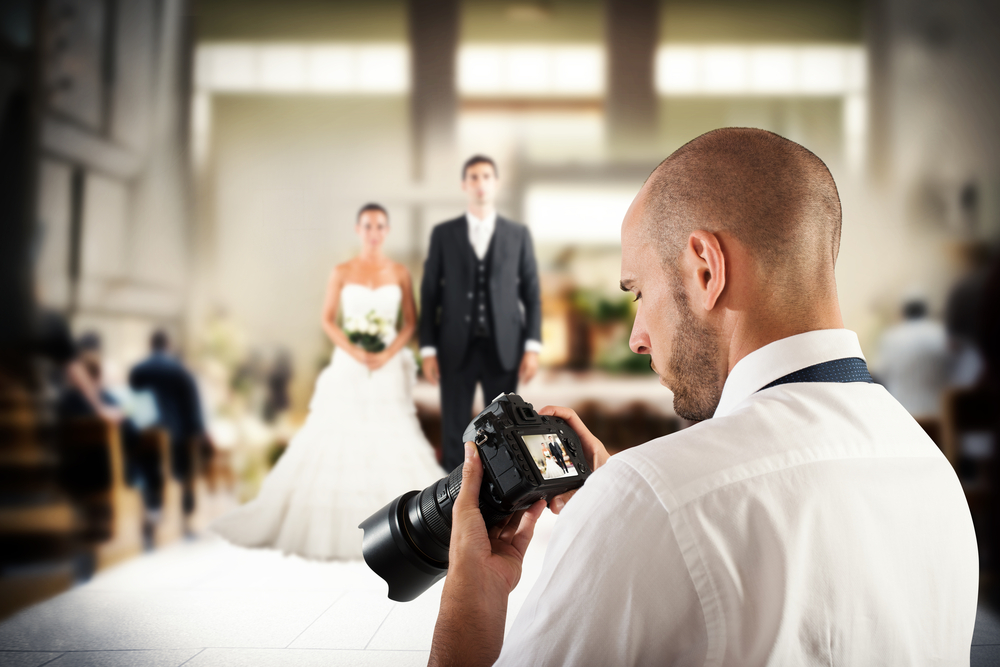 結婚式のカメラマン